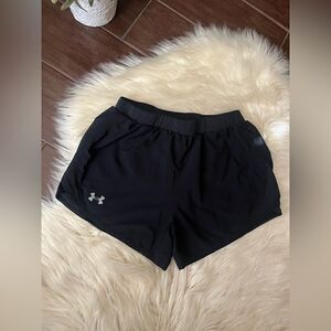 Under Armour black athletic shorts sz small